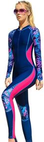 img 2 attached to 👙 Akaeys Women's Swimwear: Enhanced Swimwear Protection for Women's Clothing