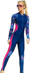 img 4 attached to 👙 Akaeys Women's Swimwear: Enhanced Swimwear Protection for Women's Clothing