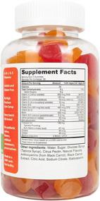 img 3 attached to 🍬 DrFormulas Multivitamin Gummies for Kids and Adults with Omega 3, Probiotics, Vitamin C, A, D3, E, B6, B12, Zinc, Biotin, and Folate - Kosher Vegetarian, 120 Count