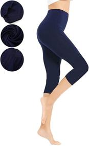 img 3 attached to 🏃 Vigor-Boosting Active Leggings for Girls' Running Apparel