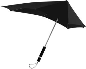 img 3 attached to ☂️ Senz Umbrellas Original Pure Black: Unmatched Style and Reliability