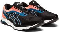 asics gel pulse white black medium men's athletic shoes: superior performance for active men логотип