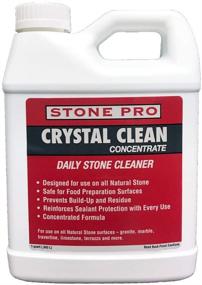 img 1 attached to 🧽 StonePro – Crystal Clean 32oz – Ideal for Stone Surfaces, Stainless Steel, Windows, Mirrors & Glass