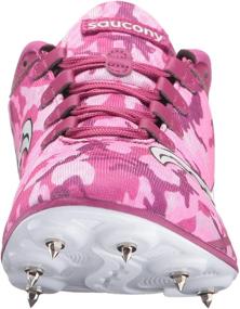 img 3 attached to 🏃 Saucony Womens Vendetta Spike White Women's Shoes: Unleashing Speed and Style