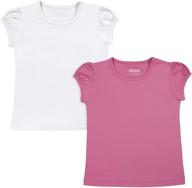 👕 goxu everyday crewneck toddler girl's clothing with sleeves logo