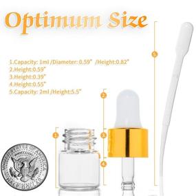 img 3 attached to Efficient Rocinha Dropper Essential Cosmetic Traveling: Your Perfect Travel Companion for Cosmetics