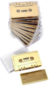 img 1 attached to FYDELITY-Audio Cassette Tapes - Blank Recording C-60 Minute Normal Bias [10 Pack] - Mixtape: Gold Chrome - Buy Now!