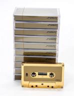 fydelity-audio cassette tapes - blank recording c-60 minute normal bias [10 pack] - mixtape: gold chrome - buy now! logo