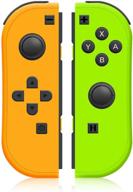 🎮 proslife singland wireless controller for nintendo switch - green and yellow joycon with wrist strap - high-quality wireless switch remotes alternatives for nintendo switch controllers logo