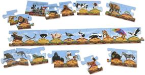 img 1 attached to Engaging and Educational: Explore the Melissa Doug Alphabet Jigsaw Puzzle!