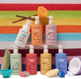 img 2 attached to 🌈 Dabble & Dollop Rainbow of Bubbles: Natural Bubble Bath, Body Wash, Shampoo & Conditioner for Kids - Set of 7 (USA-Made, Paraben & Sulfate Free, Vegan, Gluten-Free, Tear-Free)