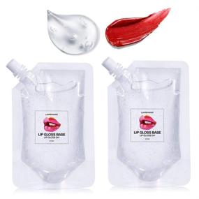 img 3 attached to 2Pack DIY Homemade Moisturizing Lip Gloss Base - Natural Non-stick Clear Lip Gloss Supplies (2Pack 100ml)