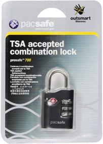 img 1 attached to 🔒 Pacsafe Prosafe Padlock Black Luggage