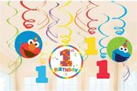amscan 671835 plastic decorations birthday logo
