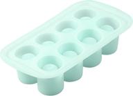 8-cavity round silicone shot glass mold by wilton logo