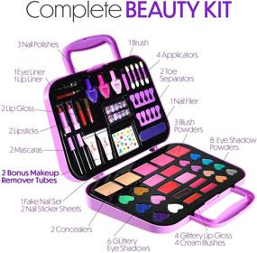 img 3 attached to Детский набор для макияжа Toysical Kids Makeup Kit Girls
