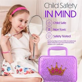 img 2 attached to Детский набор для макияжа Toysical Kids Makeup Kit Girls