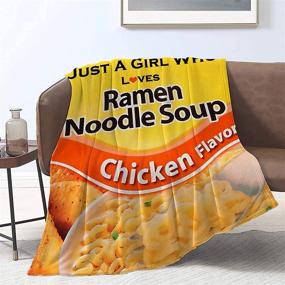 img 3 attached to Lightweight Kids' Home Store: Maruchan Chicken Blanket Conditioning