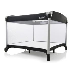 img 4 attached to Joovy Room²-Playard: Стильная и портативная игровая площадка цвета черного цвета