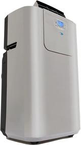 img 1 attached to 🌬️ Whynter Elite ARC-122DS 12,000 BTU Dual Hose Portable Air Conditioner, Dehumidifier, Fan with Activated Carbon Filter & Storage Bag: Ideal for Rooms up to 400 sq ft, Multi-Purpose