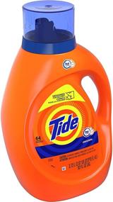 img 3 attached to Tide HE Liquid Laundry Detergent Soap - Original Scent, 64 Loads - Best for High Efficiency Machines
