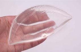 img 2 attached to Breathable Silicone Swimsuit Enhancers Transparent