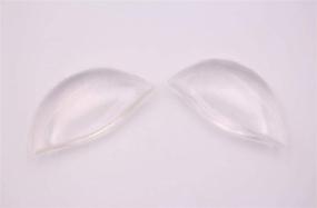 img 3 attached to Breathable Silicone Swimsuit Enhancers Transparent