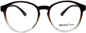 img 4 attached to Prescription Oversized Round Rimmed Glasses