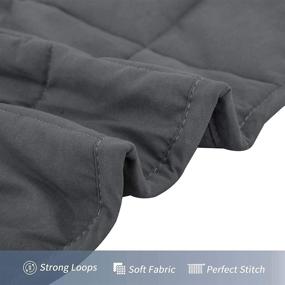 img 1 attached to Smartqueen Weighted Blanket Perfect Premium