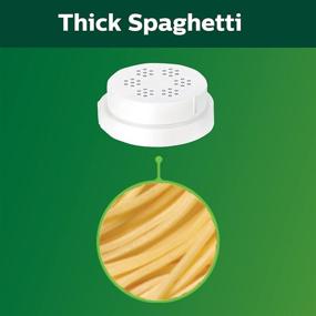 img 3 attached to 🍝 Philips Kitchen Appliances Avance Collection 4-in-1 White Angel Hair, Pappardelle, Thick Spaghetti & Tagliatelli (HR2404/05)