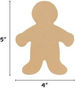 img 2 attached to 👪 Hygloss Products Culturally Diverse Family Paper Cut Outs, 5-Inch, Wee Kid Size - 24 ct, Assorted 24 Count, Made from Cardstock