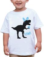 easter dinosaur t-shirt for boys by 7 ate 9 apparel logo