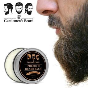 img 3 attached to 🧔 The Ultimate Beard Balm: Fragrance-Free Leave-In Conditioner & Softener - 100% Natural Blend - Enhances Styles, Strengthens, Thickens & Softens, Boosting Healthy Beard & Mustache Growth