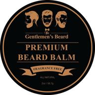 🧔 the ultimate beard balm: fragrance-free leave-in conditioner & softener - 100% natural blend - enhances styles, strengthens, thickens & softens, boosting healthy beard & mustache growth logo