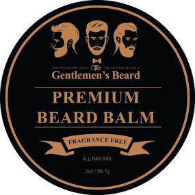 img 4 attached to 🧔 The Ultimate Beard Balm: Fragrance-Free Leave-In Conditioner & Softener - 100% Natural Blend - Enhances Styles, Strengthens, Thickens & Softens, Boosting Healthy Beard & Mustache Growth