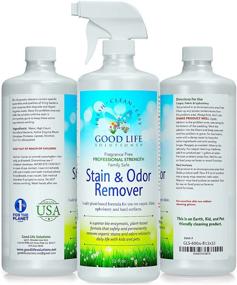 img 4 attached to 🌿 Plant-Based Stain Remover and Odor Eliminator - Ideal for Mattress, Baby Crib, Pet Bed, Couch, Carpet, Blood, Poop, Vomit, Urine, and Incontinence Issues - Enzyme Formula 32oz