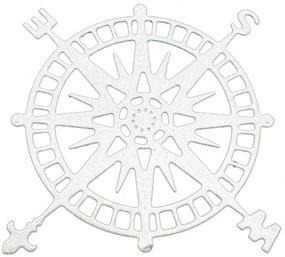 img 3 attached to Compass Stencils Scrapbooking Decorative Embossing