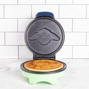 img 2 attached to 🧇 Whip Up Galactic Delights with Uncanny Brands Star Wars Yoda Waffle Maker