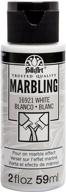 folkart 16921 marbling paint white logo