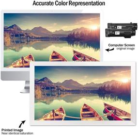 img 2 attached to 🖨️ Cartlee 2 Black High Yield Laser Toner Cartridges Replacement for Dell Printers - Compatible with H625cdw H825cdw S2825cdn