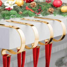 img 4 attached to Christmas Decorations Lightweight Fireplace Adjustable
