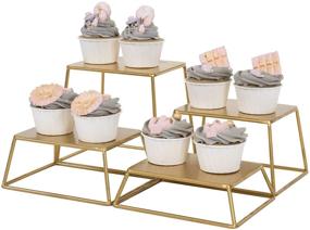 img 1 attached to 🥗 Modern Nesting Buffet Display by MyGift