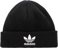 adidas originals men's trefoil beanie - stylish and iconic headwear logo