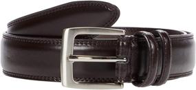 img 1 attached to Florsheim Big Tall Smooth Padded Leather Men's Accessories and Belts