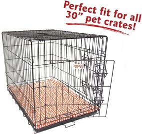 img 2 attached to 🐾 Premium Comfort for Your Canine: Discover Majestic Pet Towers Crate Dog Bed Mat