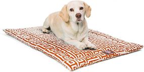 img 4 attached to 🐾 Premium Comfort for Your Canine: Discover Majestic Pet Towers Crate Dog Bed Mat