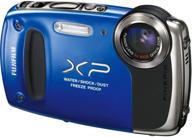 📷 fujifilm finepix xp50 blue waterproof digital camera logo