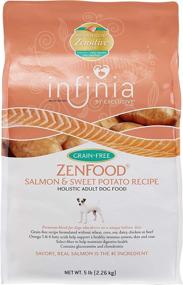 img 1 attached to 🐶 ZenFood Grain-Free Adult Dog Food, Salmon and Sweet Potato - Nutritionally Complete - 5 lb Bag