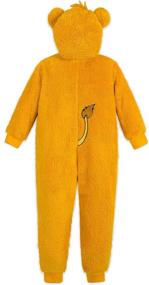 img 2 attached to Roar into Dreamland with Disney Simba Costume Bodysuit Pajamas