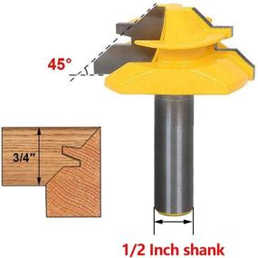 img 2 attached to Tongue Router Adjustable Milling Woodworking